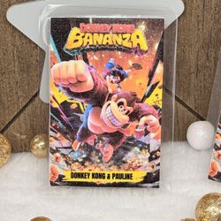 Donkey Kong & Pauline NFC Amiibo Laminated Card 