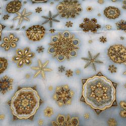 Rare Holiday Flourish Cotton Christmas Fabric By Robert Kaufman BTY
