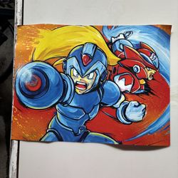 Mega man X Artwork
