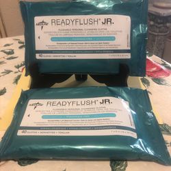 New 2pk Flushable Personal Cleansing Cloths