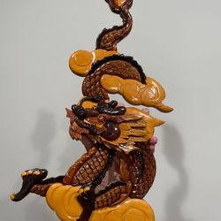 Handmade Wooden Dragon