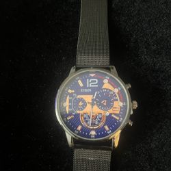 Men’s Multifunctional Watch that displays hours, Minutes & Seconds with Sub-dials for added information like date, day of the week, 24 hour time & Cal