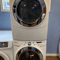set washer and dryer electric use like new perfect working whirlpool 