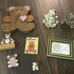 Bear Themed Knick Knacks