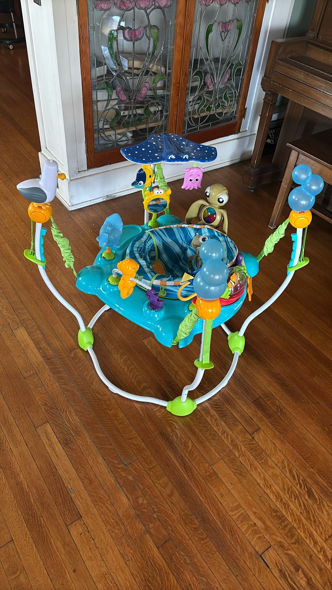 Finding Nemo Sea Of Activities Stationary Jumper