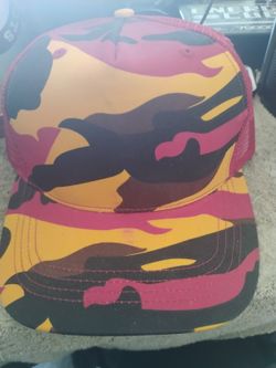 Camo Snapback Hat