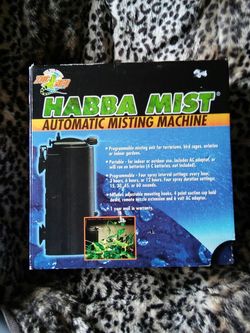 ZOO MED HABBA MIST AUTOMATIC MISTING MACHINE