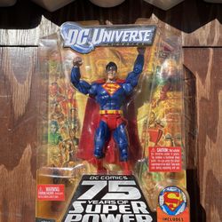 Mattel 2010 DC Universe Classic All Star Superman 75 Years of Super Power!