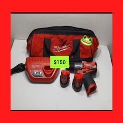 Milwaukee Hammer Drill Set Kit TOOL 