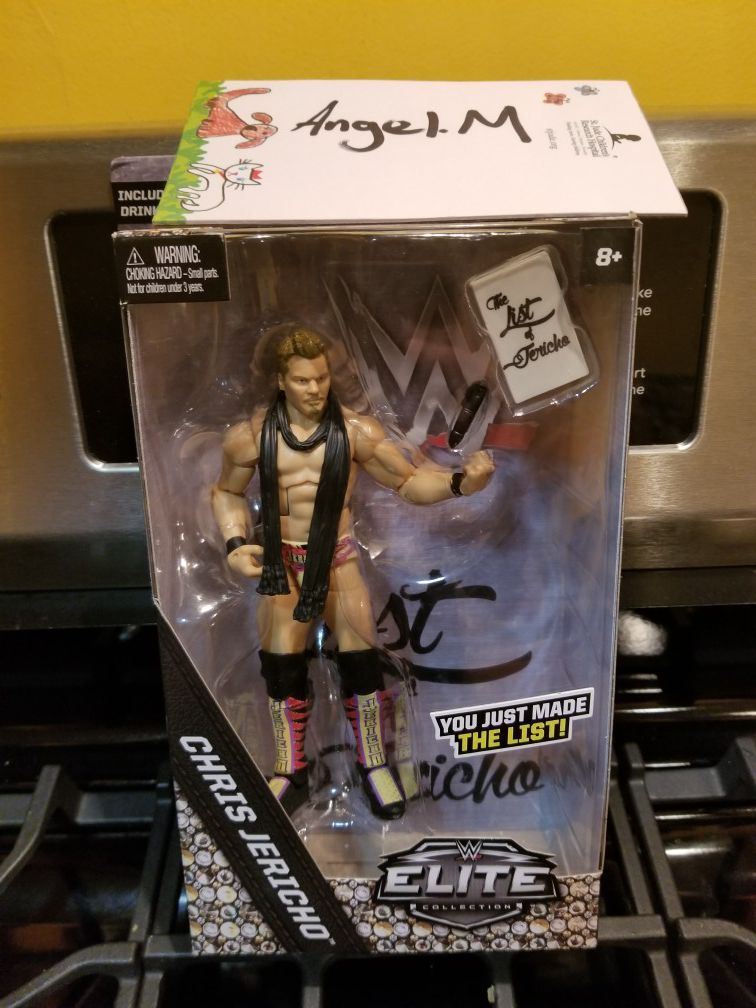 WWE "You Just Made The List" Chris Jericho - Elite Exclusive Toy Wrestling Action Figure