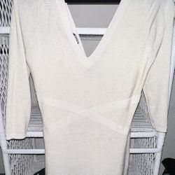 Bebe Sand Bandage Dress Size Medium 