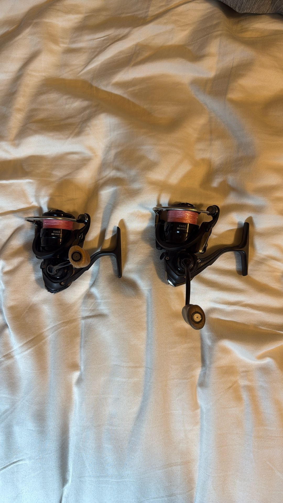 Kage 1000 And 2000 Bass Fishing/ Trout Fishing Reels