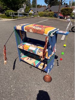 Vintage Custom (PFT) TASMANIAN DEVIL CAT THREE TIER BED/TOWER