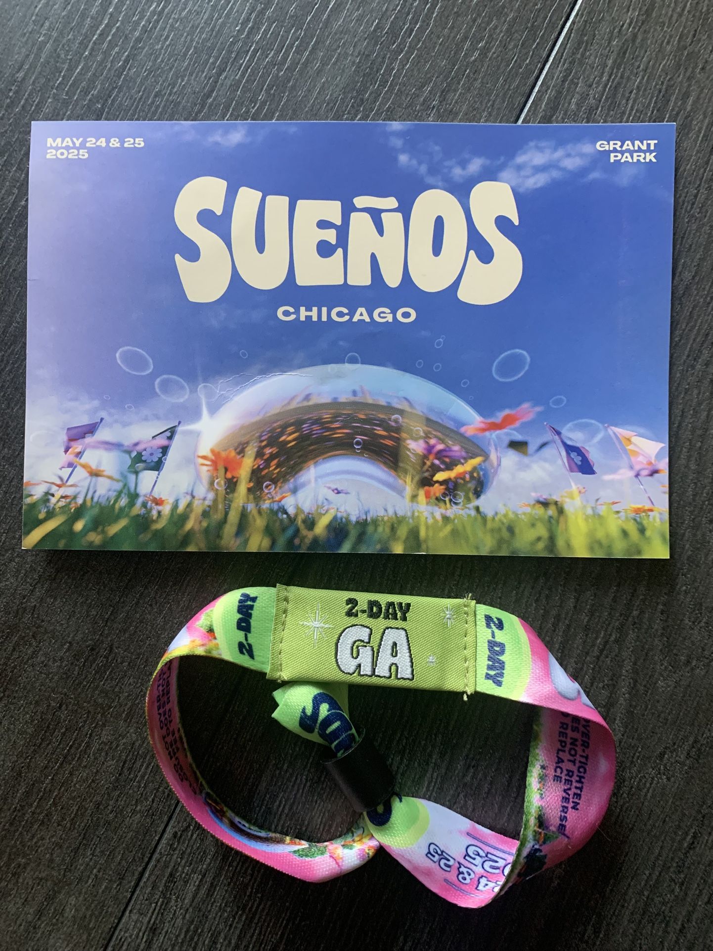For Sale A 2 Day Pass For Suenos