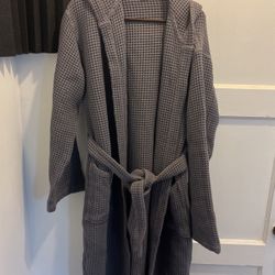 HUCKBERRY UPSTATE WAFFLE ROBE L/XL NEW  READ ALL BELOW 