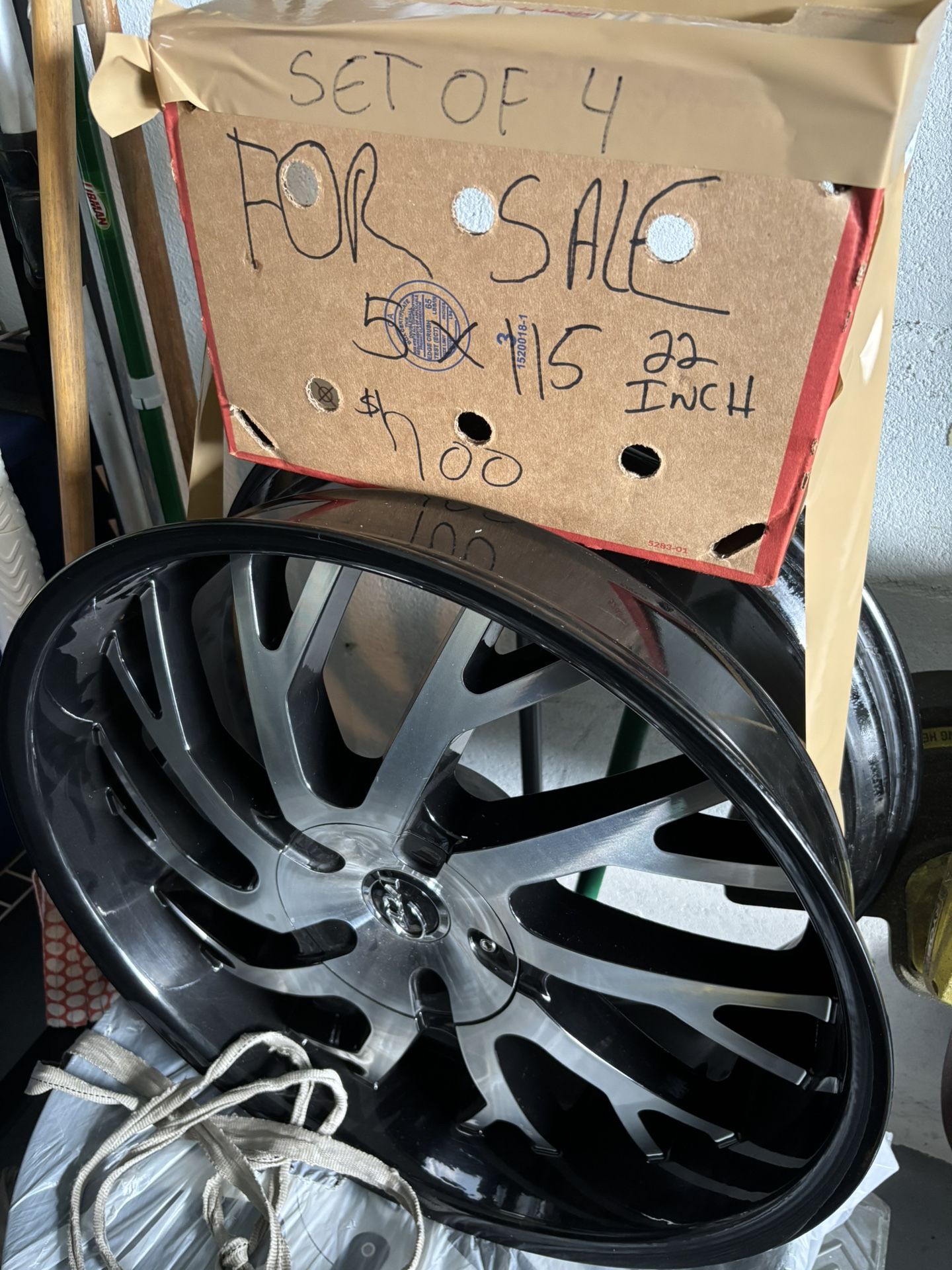 22 Inch Rims 5x115 Set Of 4