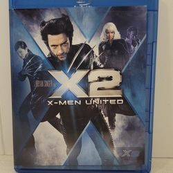 $5 BLU RAY MOVIE. X-MEN: X2 X-MEN UNITED. BLU RAY ONLY. NO DIGITAL. $5 OR TRADE FOR A MOVIE TITLE I DO NOT ALREADY OWN.
