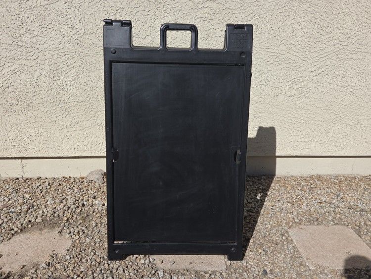 A Frame Plastic Sign Board