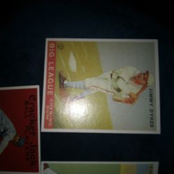 Baseball Cards About the 1900s