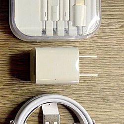 iPhone Charger And Earphone 