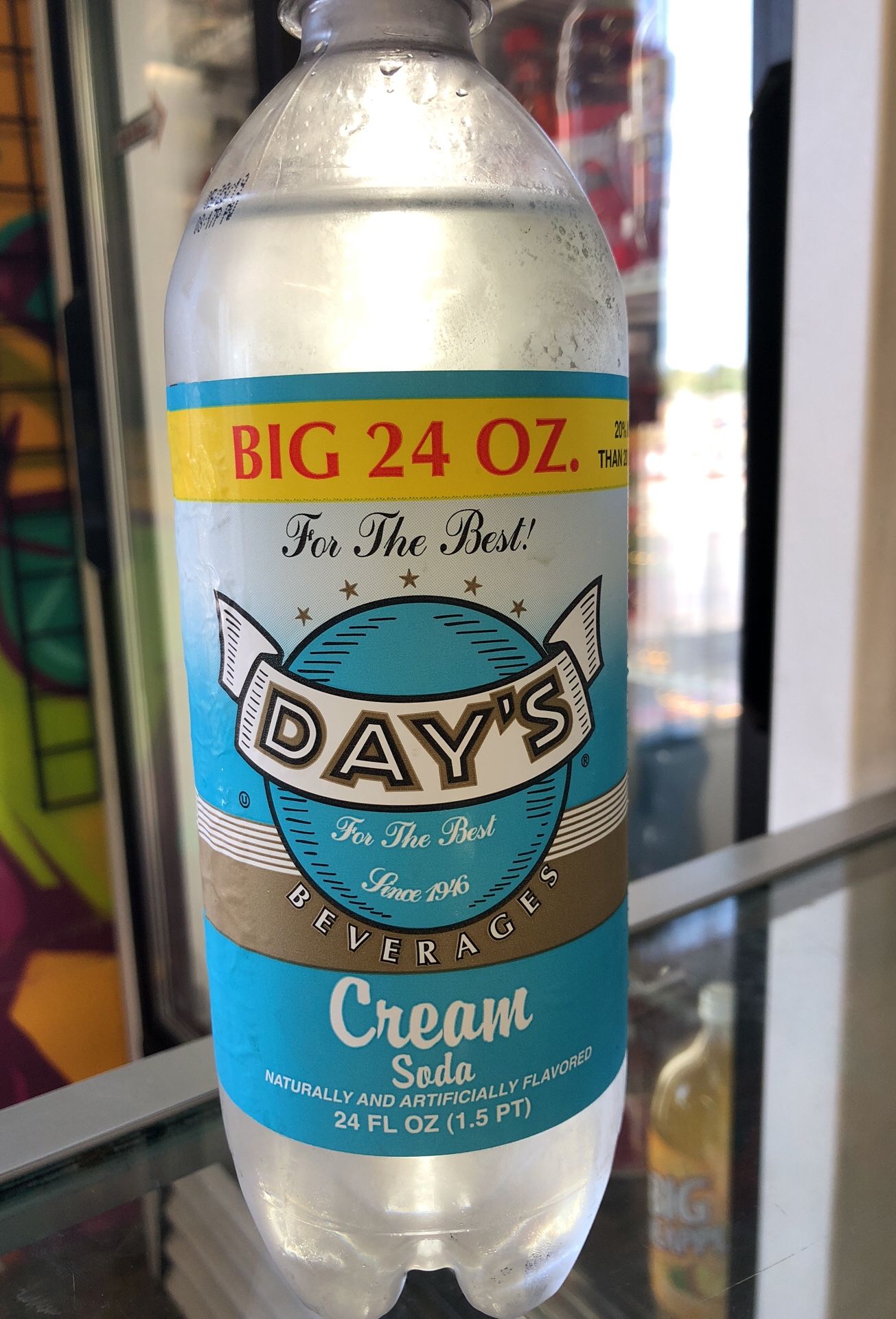 DAY’S Clear Cream Soda. From Philadelphia