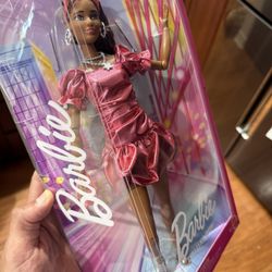 Barbie Fashion Doll – Pink Glam Braids (New in Box)