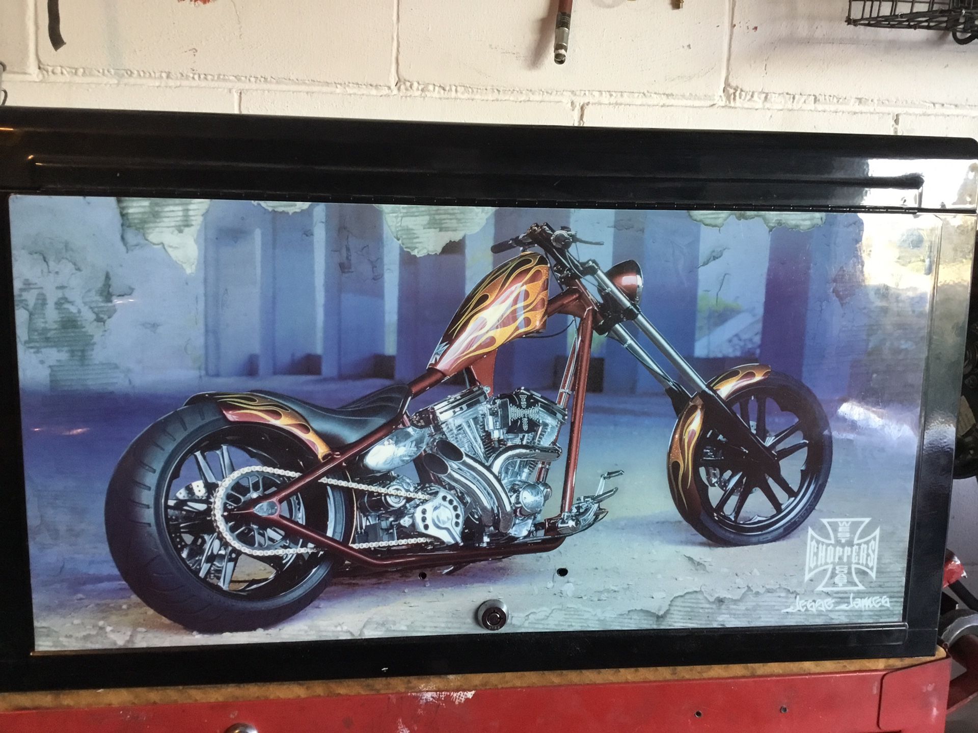 Mac Tools Jesse James WEST COAST CHOPPERS Tool Box 207 Pieces
