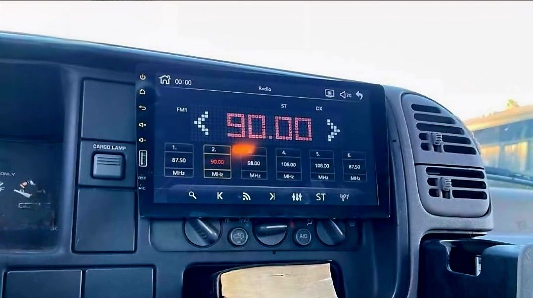 Single Din Car Radio with Carplay 9" Touchscreen Car Stereo Android Auto Bluetooth Voice Control Backup Camera SWC AM/FM USB Port