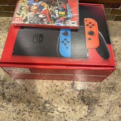 Nintendo Switch and Mario Odyssey 