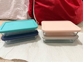 Pyrex Glass Food Storage Containers Set