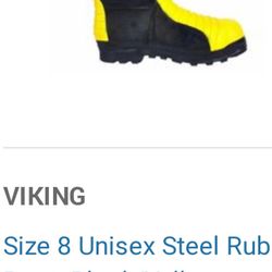 Viking Steel Toe Rubber Work Boots