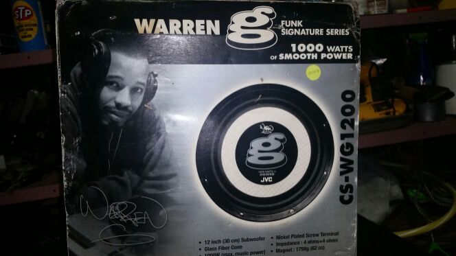 JVC 12 INCH 1000 WATTS SUBWOOFER
