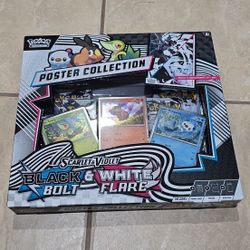 New Sealed Pokemon Unova Poster Collection 