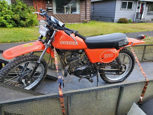 suzuki 80cc 2 stroke dirt bike