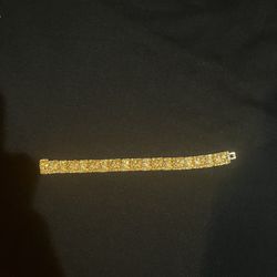 Gold Nugget Bracelet 