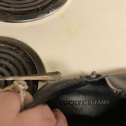 Lucky Brand  Black Booties $10