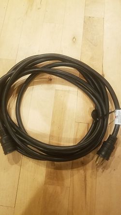 20 foot 30 amp Generator Cord: L14-30 connectors