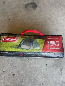 Coleman tent