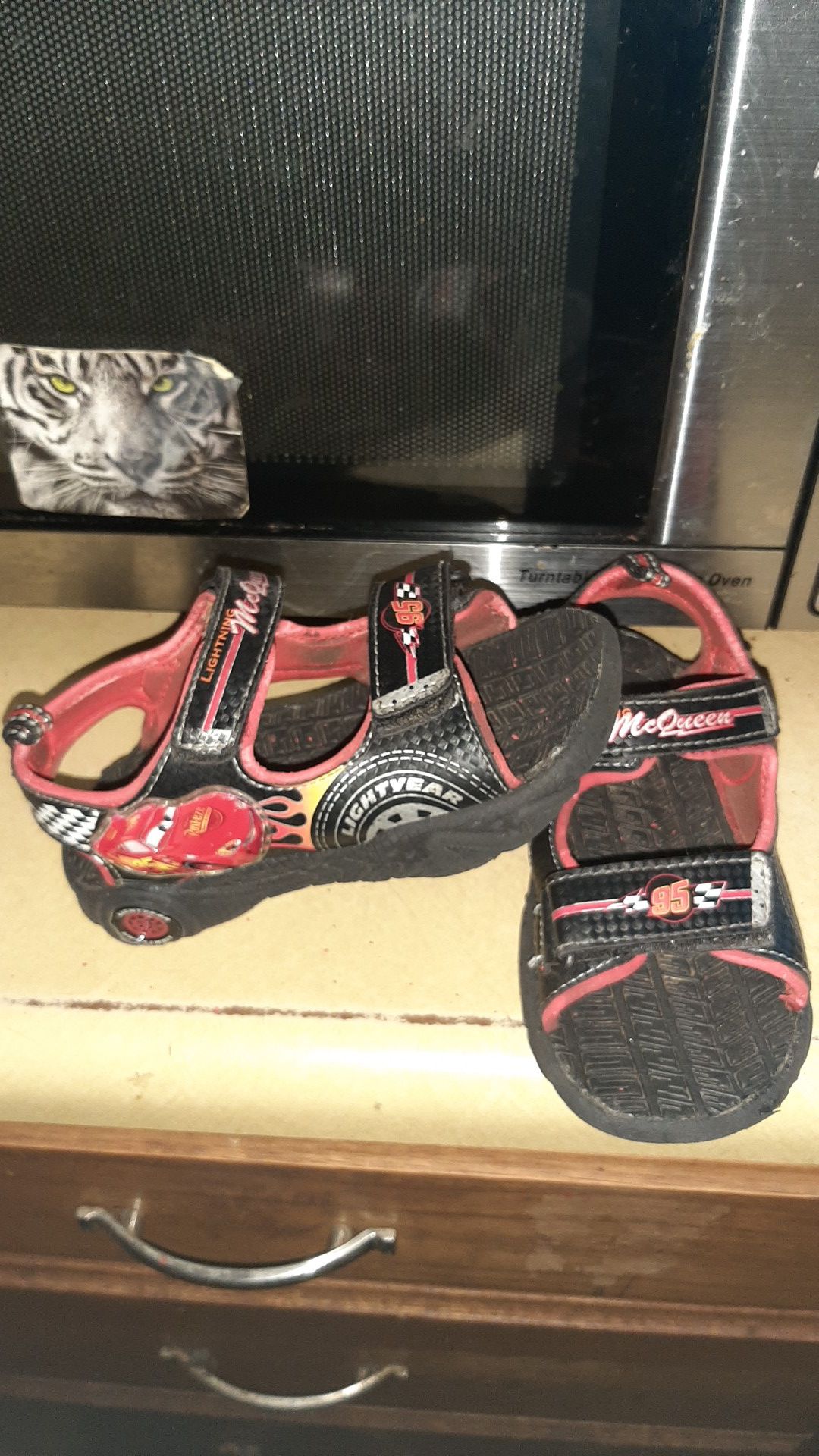 Lightning McQueen sandals