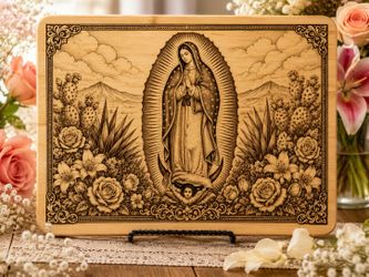 Elegant engraved art