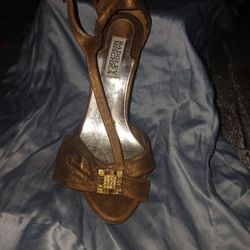 BADGLEY MISCHKA STRAP HEELS