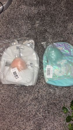 Justice mini backpacks