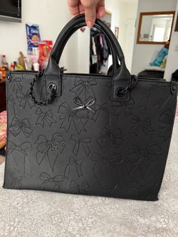 Large black Tote/Purse New