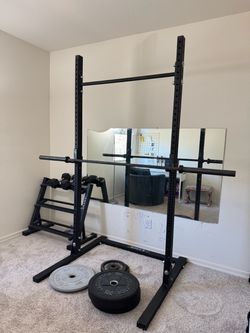 Rogue squat rack