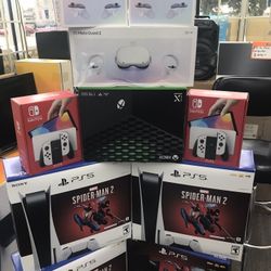 Ps5 Disc Xbox X Nintendo Switch Oled Meta Quest3 New Sealed No Credit Needed Pay Down Only