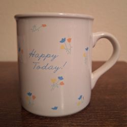 Mug "Happy Today" 80s Vintage 