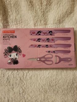 Hello Kitty Kuromi Kitchen Knives