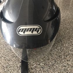 bike helmet MMG With shield Black