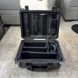 Pelican 1450 Custom Charging/Battery Station — Anker 6-in-1 + Dual Xtar Chargers