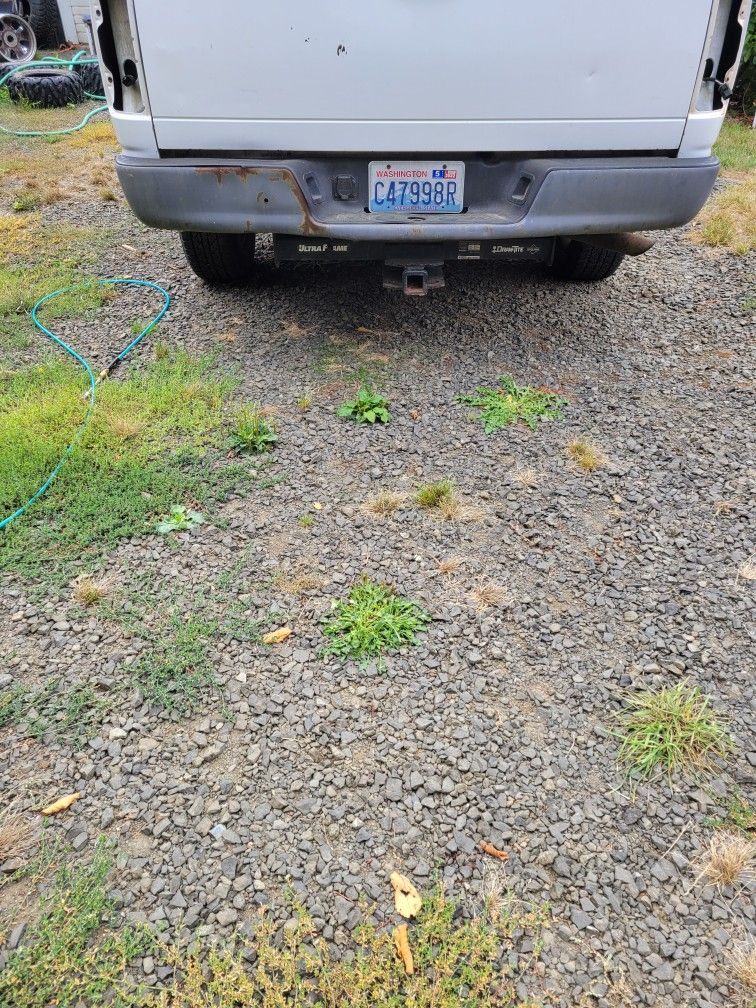 2005 Dodge 1500 Truck Rear Bumper 